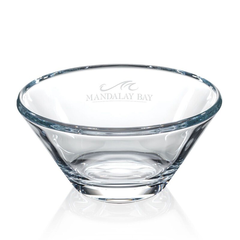 Thick Lead Free Crystal Bowl — Vermont Awards & Engraving